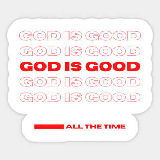 God is Good-Thank You Sticker